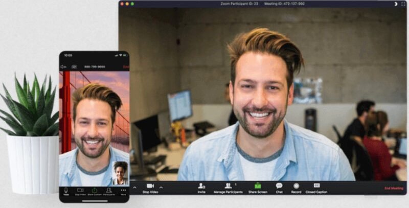 Controles de anfitrión en Zoom
